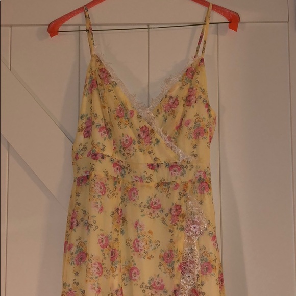Majorelle Paisley Dress Yellow Maxi - Picture 4 of 8